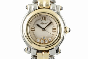 Chopard Happy Sport steel / gold quartz Ref. 27/8251-23