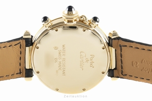 Cartier Pasha chronograph 18 ct gold quartz Kal. 053 Ref. 09601