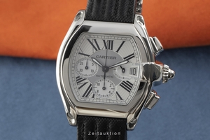 Cartier Roadster chronograph steel automatic Kal. 8510 Ref. 2618