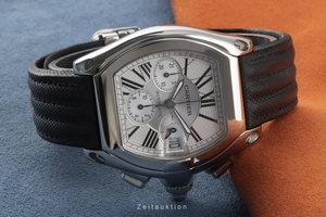 Cartier Roadster chronograph steel automatic Kal. 8510 Ref. 2618