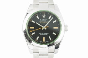 Rolex Milgauss steel automatic Kal. 3131 Ref. 116400