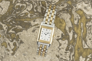 Jaeger-LeCoultre Reverso steel / gold manual winding Kal. 844 Ref. 266.5.44