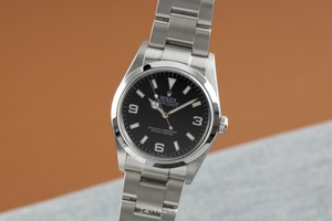 Rolex Explorer steel automatic Kal. 3130 Ref. 114270