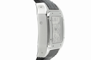 Cartier Santos 100 chronograph steel automatic Kal. 8630 Ref. 2740