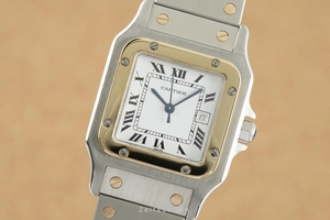 Cartier Santos steel / gold automatic Ref. 2961