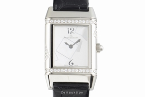 Jaeger-LeCoultre Reverso 18 ct white gold quartz Kal. 608 Ref. 265.3.08