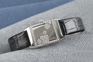 Jaeger-LeCoultre Reverso 18 ct white gold quartz Kal. 608 Ref. 265.3.08