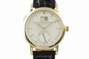 A. Lange & Sohne Langematik 18 ct gold automatic Kal. L.921.4 Ref. 358.021