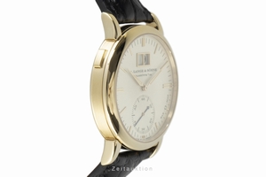 A. Lange & Sohne Langematik 18 ct gold automatic Kal. L.921.4 Ref. 358.021