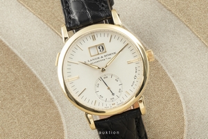 A. Lange & Sohne Langematik 18 ct gold automatic Kal. L.921.4 Ref. 358.021