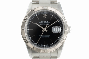 Rolex Datejust Turn-O-Graph steel automatic Kal. 3135 Ref. 16264