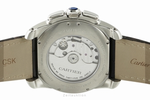 Cartier Calibre de Cartier chronograph steel / gold automatic Kal. 1904-CH MC Ref. W7100043