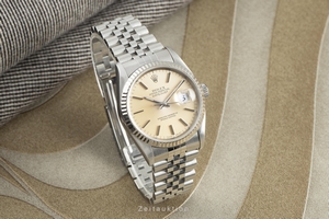 Rolex Datejust steel / white gold automatic Kal. 3135 Ref. 16234