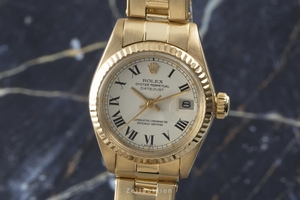 Rolex Datejust 18 ct gold automatic Kal. 2030 Ref. 6917