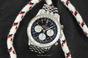 Breitling Navitimer chronograph steel automatic Kal. B01 Ref. AB0121