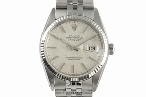 Rolex Datejust steel / white gold automatic Kal. 3035 Ref. 16014