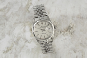 Rolex Datejust steel / white gold automatic Kal. 3035 Ref. 16014