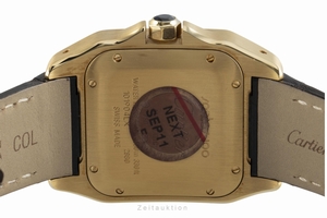 Cartier Santos 100 18 ct gold automatic Kal. 076 Ref. 2880