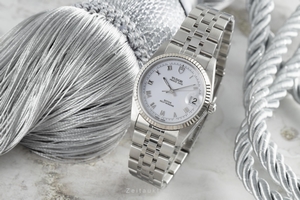 Tudor Prince Date steel / white gold automatic Kal. ETA 2824-2 Ref. 74034