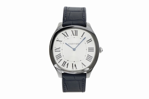 Cartier Drive De Cartier steel manual winding Kal. 430MC Ref. WSNM0011, 4084