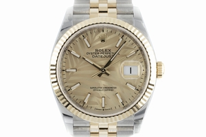 Rolex Datejust steel / gold automatic Kal. 3235 Ref. 126233