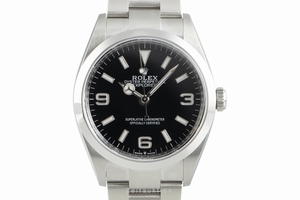 Rolex Explorer steel automatic Kal. 3230 Ref. 124270
