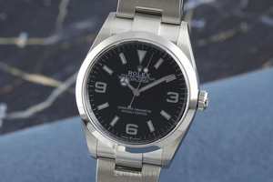 Rolex Explorer steel automatic Kal. 3230 Ref. 124270