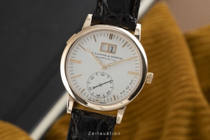 A. Lange & Sohne Langematik 18 ct red gold automatic Kal. L921.4 Ref. 308.021