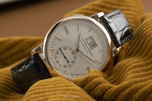 A. Lange & Sohne Langematik 18 ct red gold automatic Kal. L921.4 Ref. 308.021
