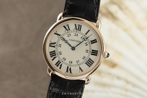 Cartier Ronde Louis 18 ct gold manual winding Kal. 430MC Ref. 2889