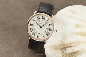 Cartier Ronde Louis 18 ct gold manual winding Kal. 430MC Ref. 2889