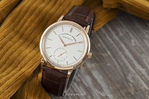 A. Lange & Sohne Saxonia 18 ct red gold automatic Kal. L.086.1 Ref. 380.032