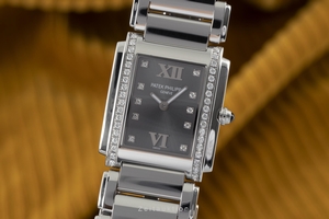 Patek Philippe Twenty 4  steel quartz Kal. E15 Ref. 4910/10