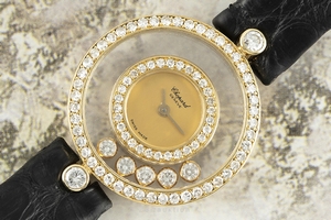 Chopard Happy Diamonds 18 ct gold quartz Ref. 20/3957-0001