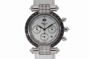 Chopard Imperiale chronograph 18 ct white gold quartz Kal. 1270 Ref. 37/3168-50