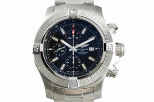 Breitling Super Avenger chronograph steel automatic Kal. B13 Ref. A13375