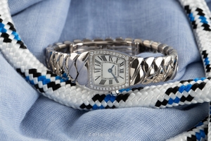 Cartier La Dona 18 ct white gold quartz Kal. 059 Ref. 3082