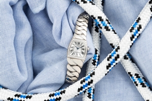 Cartier La Dona 18 ct white gold quartz Kal. 059 Ref. 3082