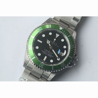Submariner 16610LV Green 50th Anniversary Bracelet BP SA3135