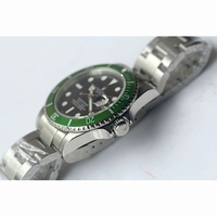 Submariner 16610LV Green 50th Anniversary Bracelet BP SA3135