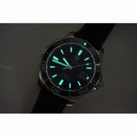 Aquaracer 500M Calibre 5 SS Black Rubber