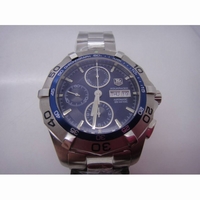 Tag Heuer Aquaracer Chrono DayDate SS Blue