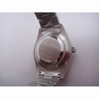 Rolex Oyster Fluted Blue Numeral White SS/SS
