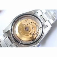 Rolex Day-Date Oyster Fluted Stick Markers Texture Grey Dial Bracelet BP