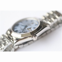 Rolex Day-Date Pres Smooth Roman Markers Quadrant Blue Dial Bracelet BP Swiss