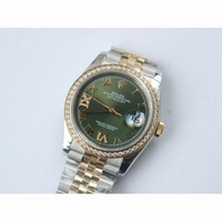 Rolex DateJust 36mm 126281 YG/SS Diamond Bezel Roman Markers *3 Dials* Jubilee Bracelet A2836 & A2813