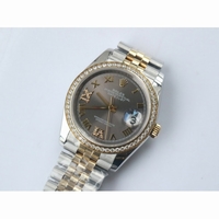 Rolex DateJust 36mm 126281 YG/SS Diamond Bezel Roman Markers *3 Dials* Jubilee Bracelet A2836 & A2813
