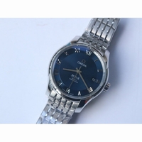 Omega De Ville Hour Vision 41mm Roman Markers Blue Dial Bracelet A8500 VSF Super Clone