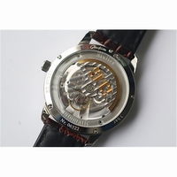 Glashutte Senator Sixties Red Dial Leather YL MIYOTA 9015