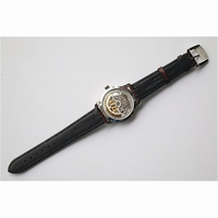 Glashutte Senator Sixties Red Dial Leather YL MIYOTA 9015